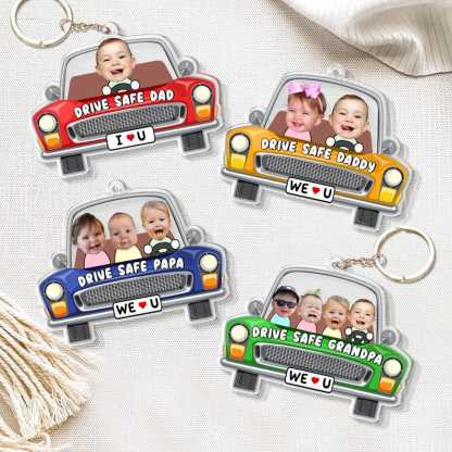 Personalized Kids Photo Visor Clip Car Ornament