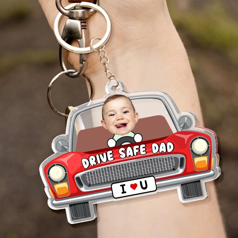 Personalized Kids Photo Visor Clip Car Ornament