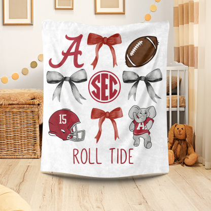 “NCAA Multi - Team Custom” College Football Pride Blankets