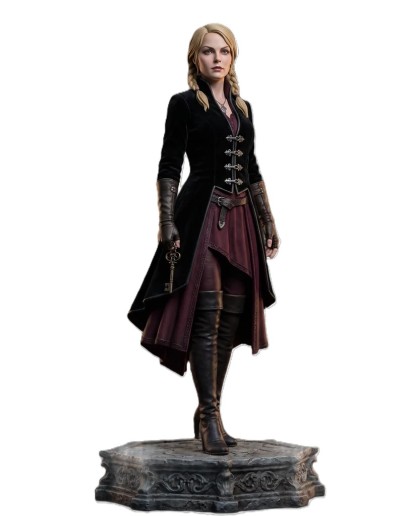 Custom Gothic Castle Figurine – Personalized 3D Avatar