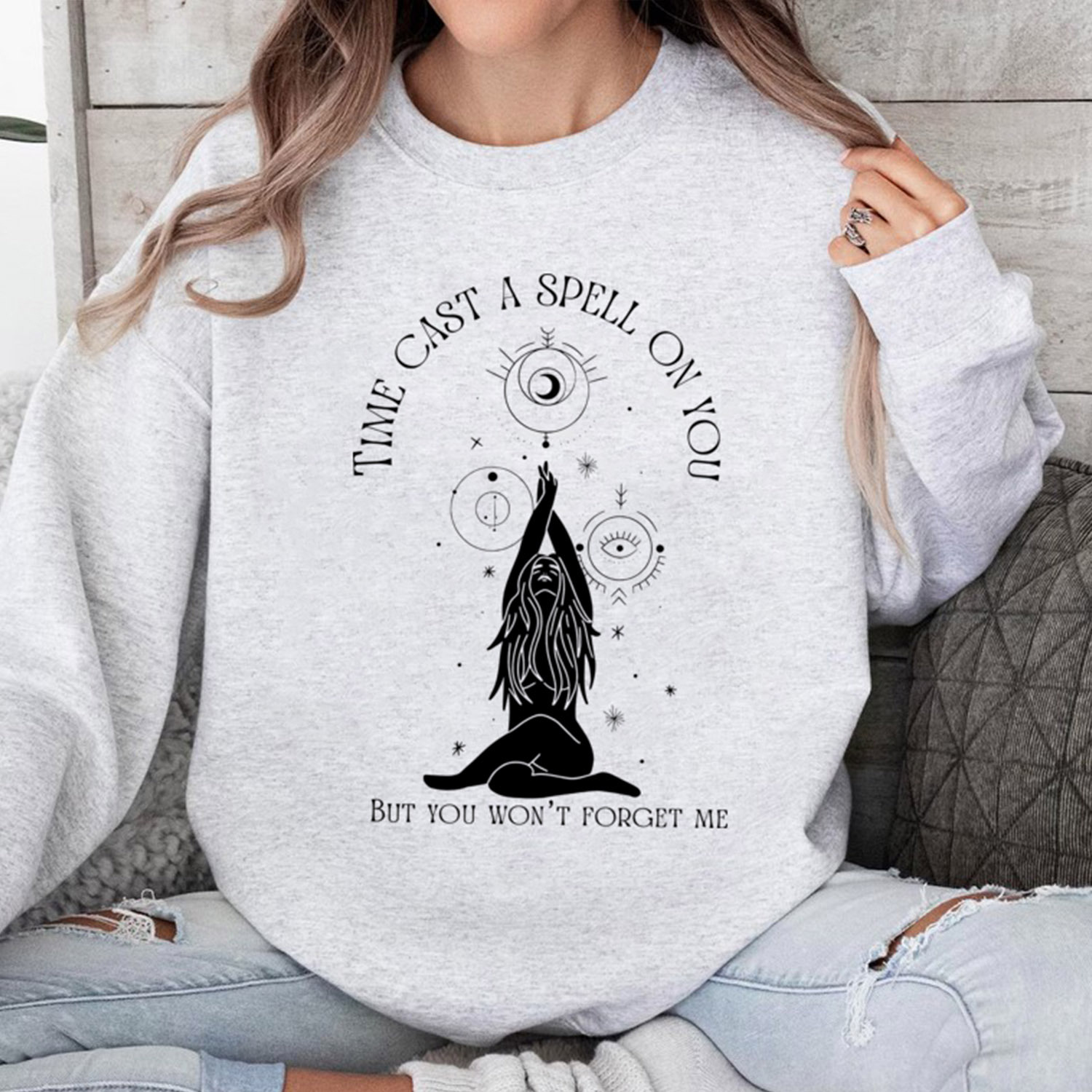 Time Cast A Spell On You - Halloween Songs Sweatshirt