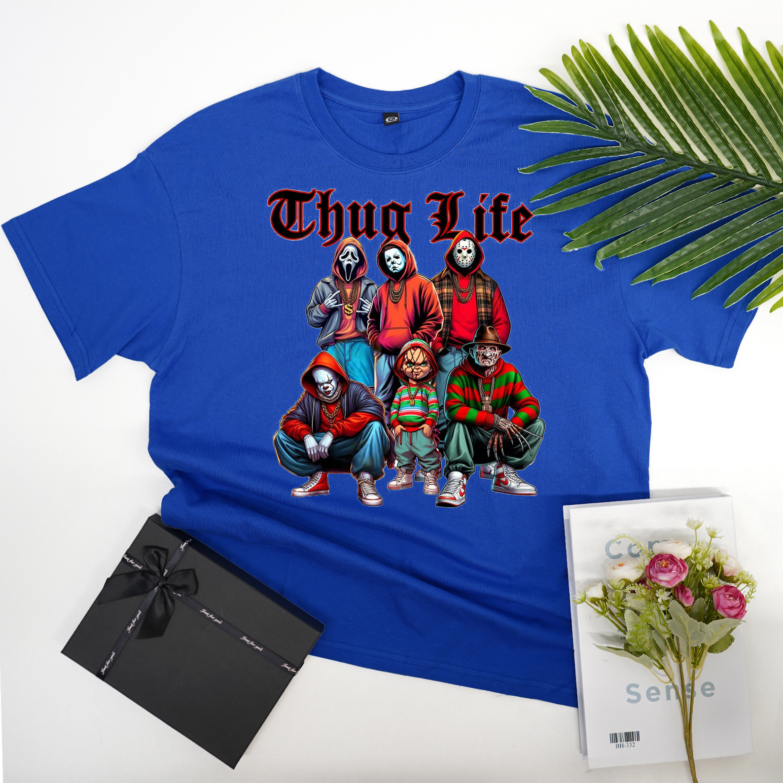 Halloween Horror Characters Thug Life Sweatshirt Hoddie
