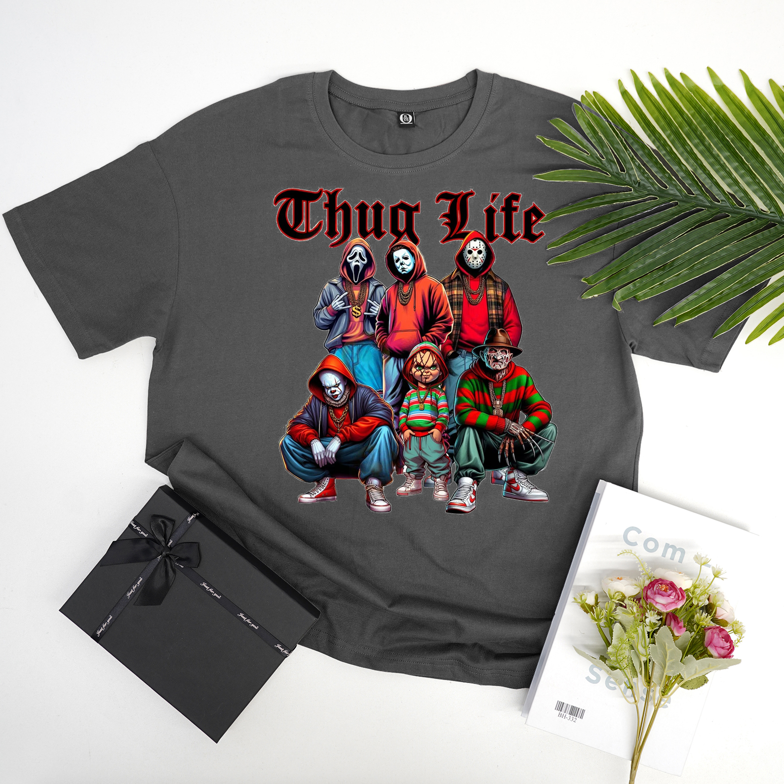 Halloween Horror Characters Thug Life Sweatshirt Hoddie