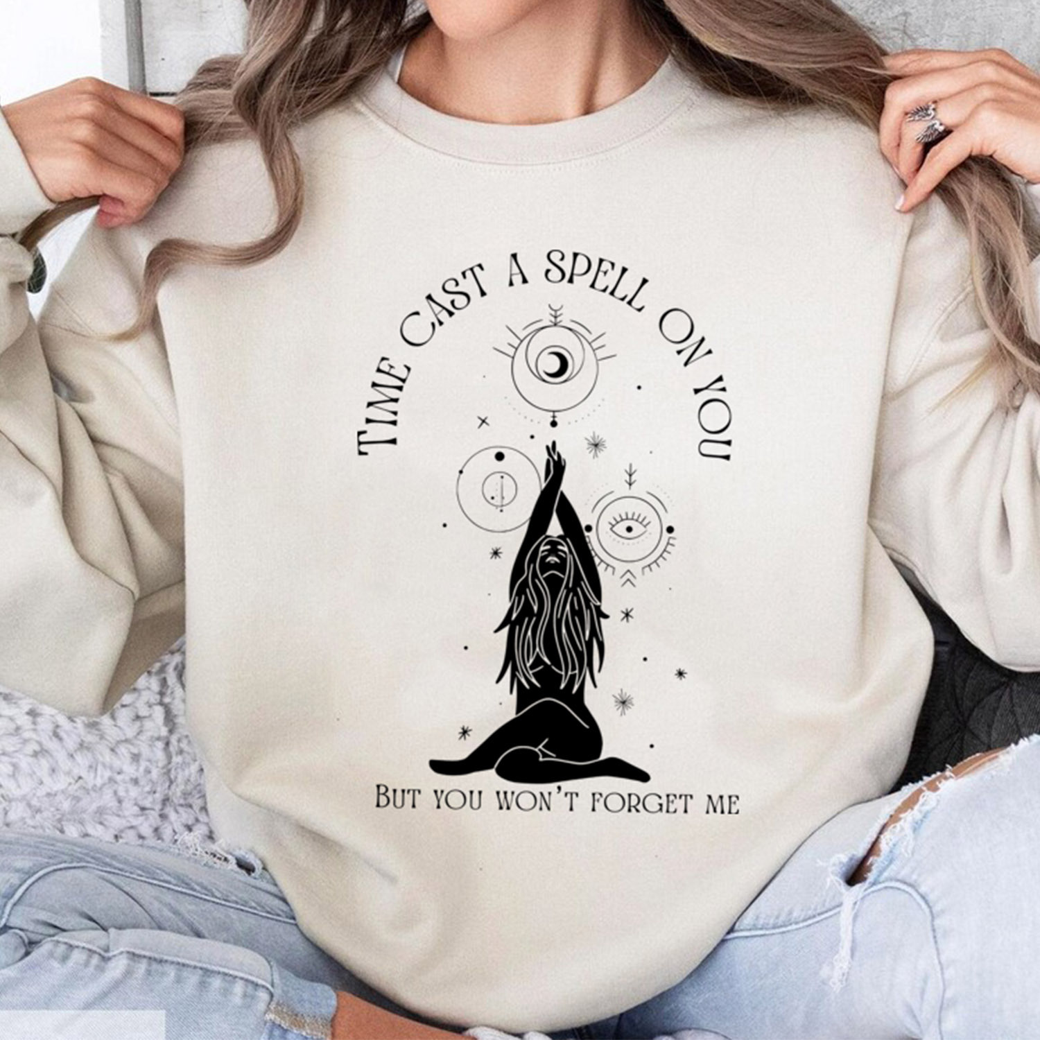 Time Cast A Spell On You - Halloween Songs Sweatshirt