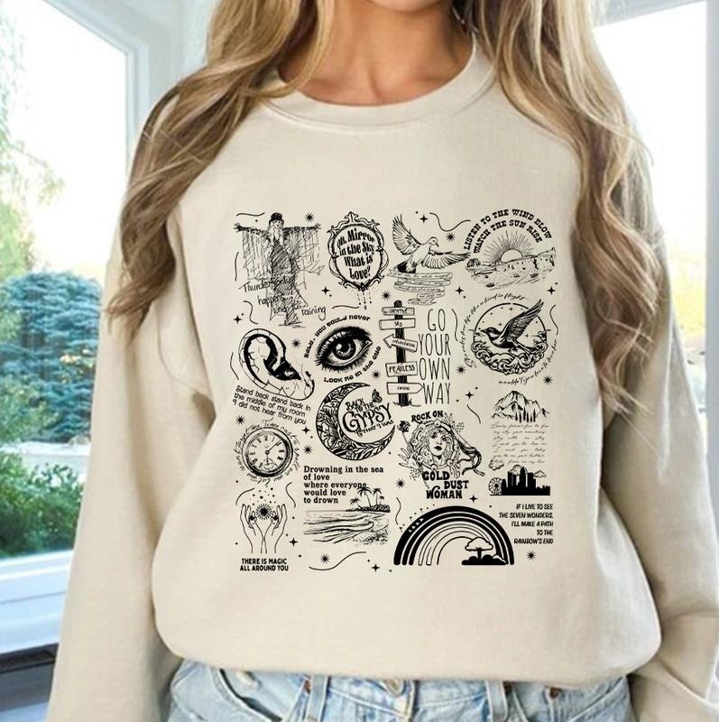 Stevie Tracklist Shirt Sweatshirt Hoodie