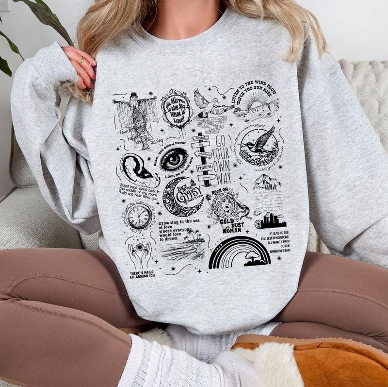 Stevie Tracklist Shirt Sweatshirt Hoodie