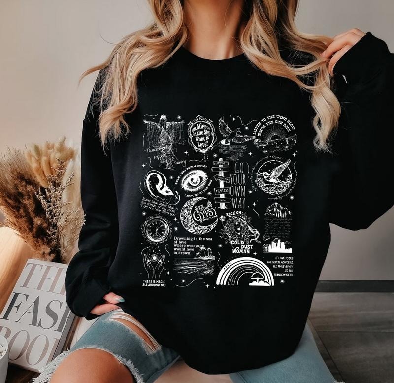 Stevie Tracklist Shirt Sweatshirt Hoodie