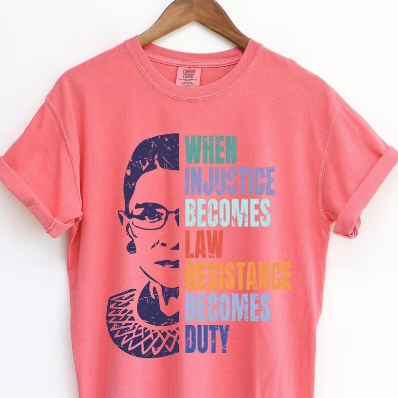 Fight for Justice: RBG Resistance Duty Tee
