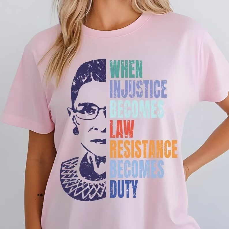 Fight for Justice: RBG Resistance Duty Tee