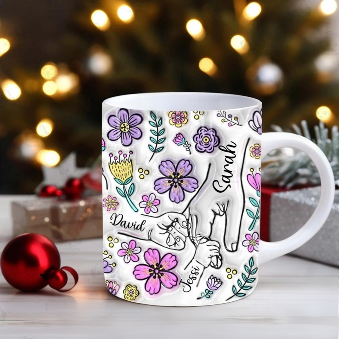  Grandma And Grandchildren - Personalized Gift | Mug for Grandmas