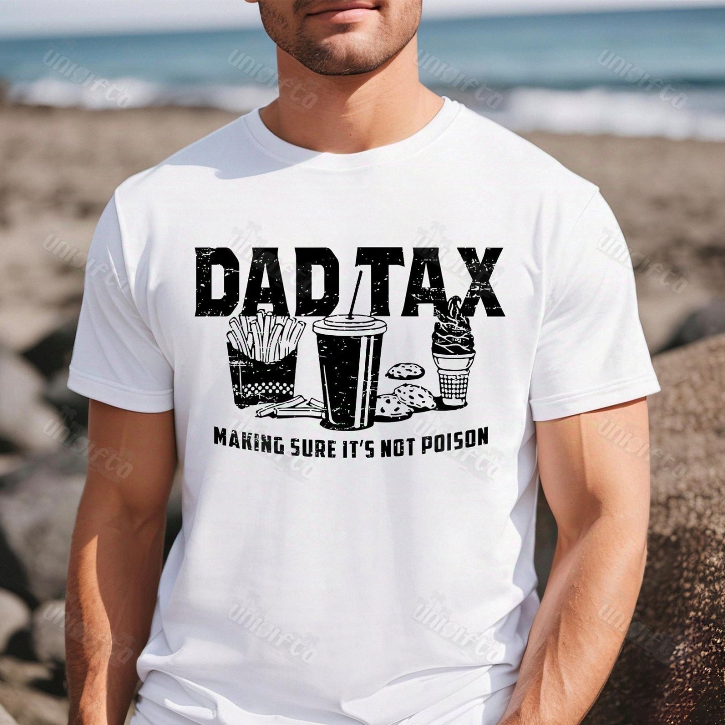Funny Dad Tax Making Sure It's Not Poison Fathers Day Shirt