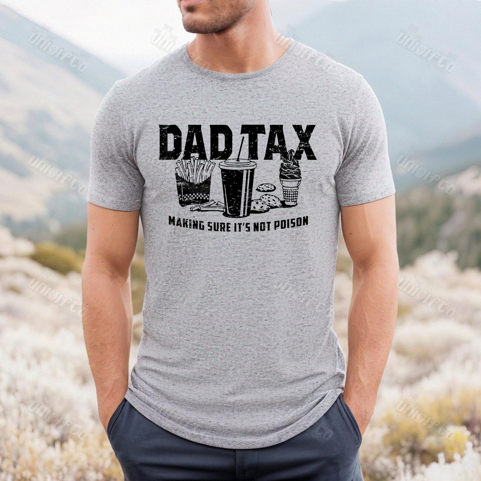 Funny Dad Tax Making Sure It's Not Poison Fathers Day Shirt