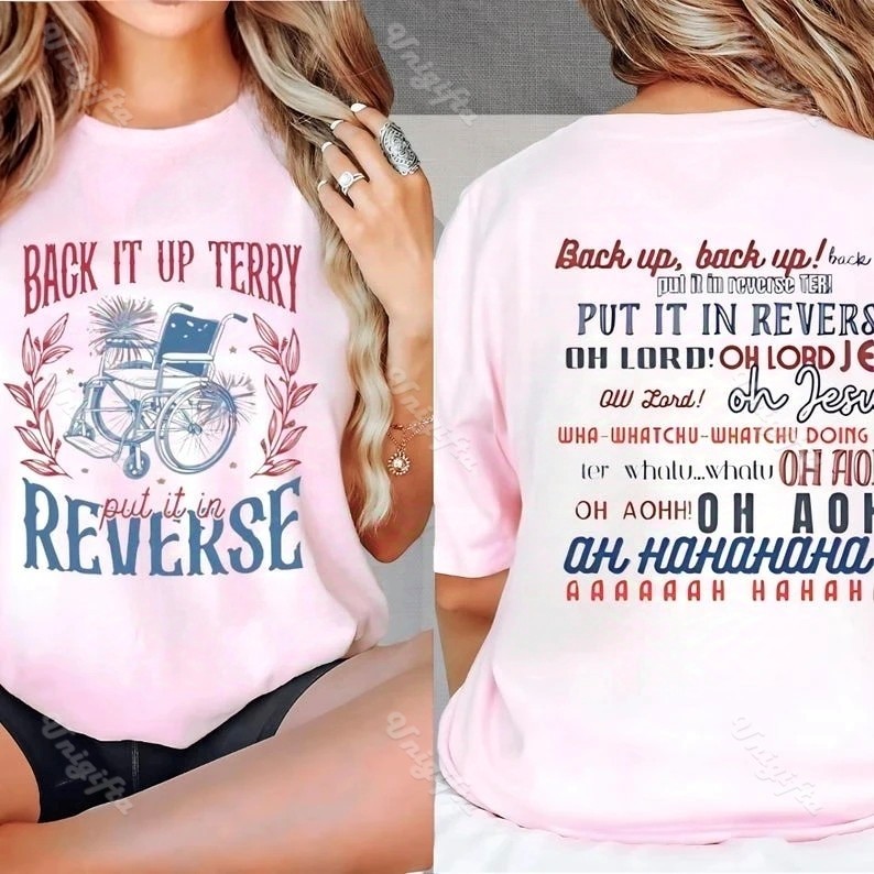 Back it Up Terry Shirt, 4th of July T-shirt, Freedom Shirt