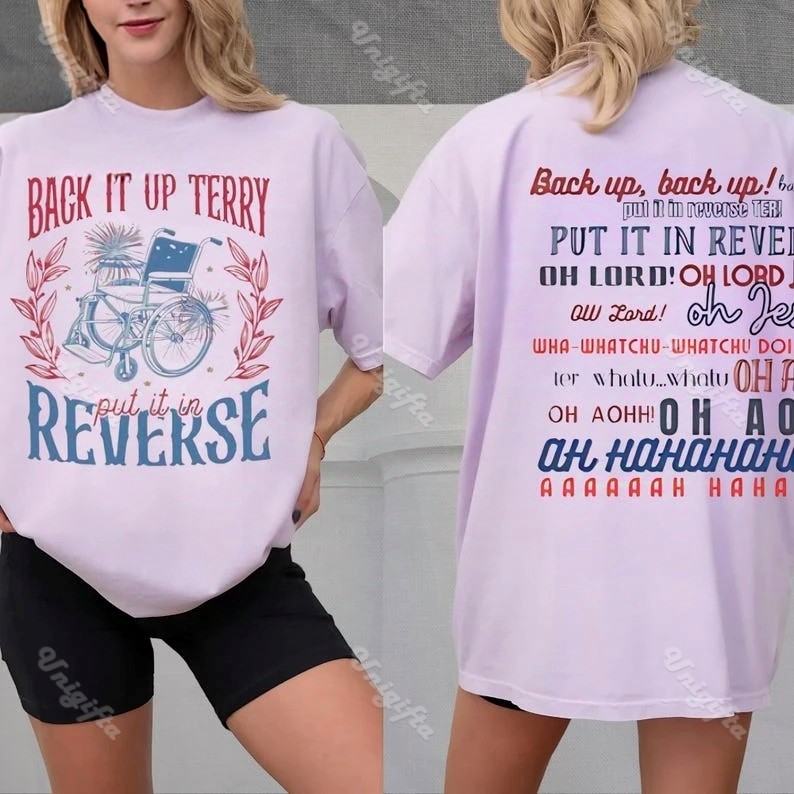 Back it Up Terry Shirt, 4th of July T-shirt, Freedom Shirt