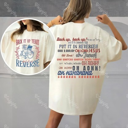 Back it Up Terry Shirt, 4th of July T-shirt, Freedom Shirt
