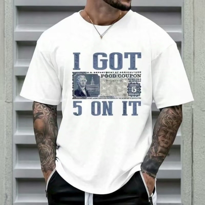 “Old - School Hip - Hop” I Got 5 On It Tee