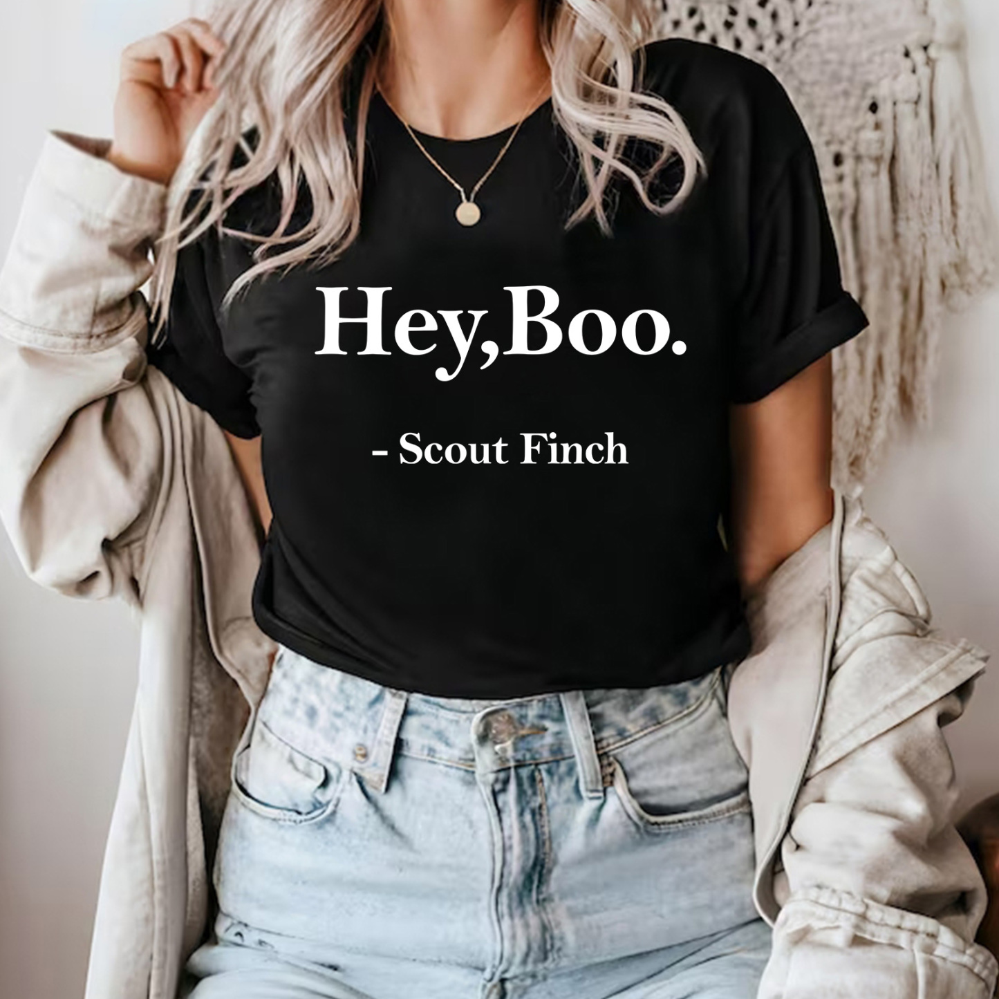 Hey Boo Teacher T-Shirt