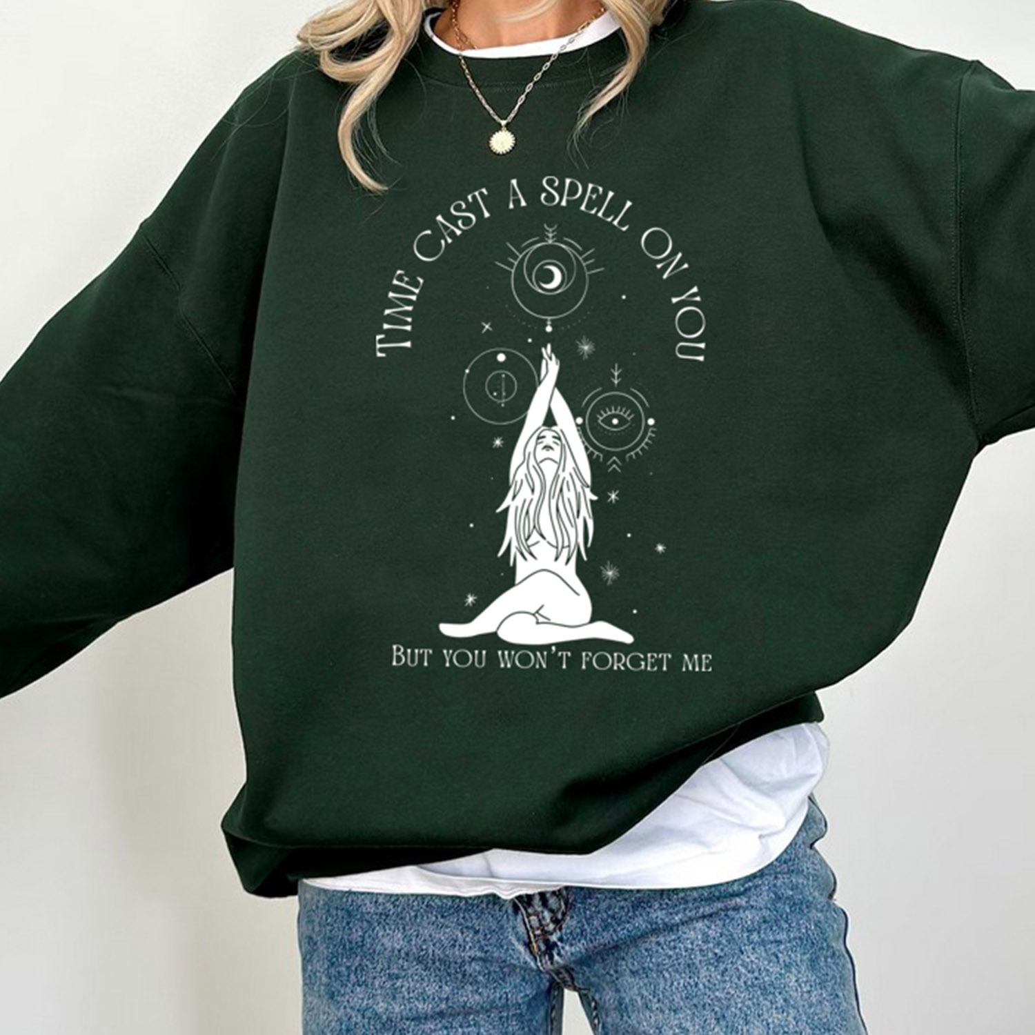 Time Cast A Spell On You - Halloween Songs Sweatshirt