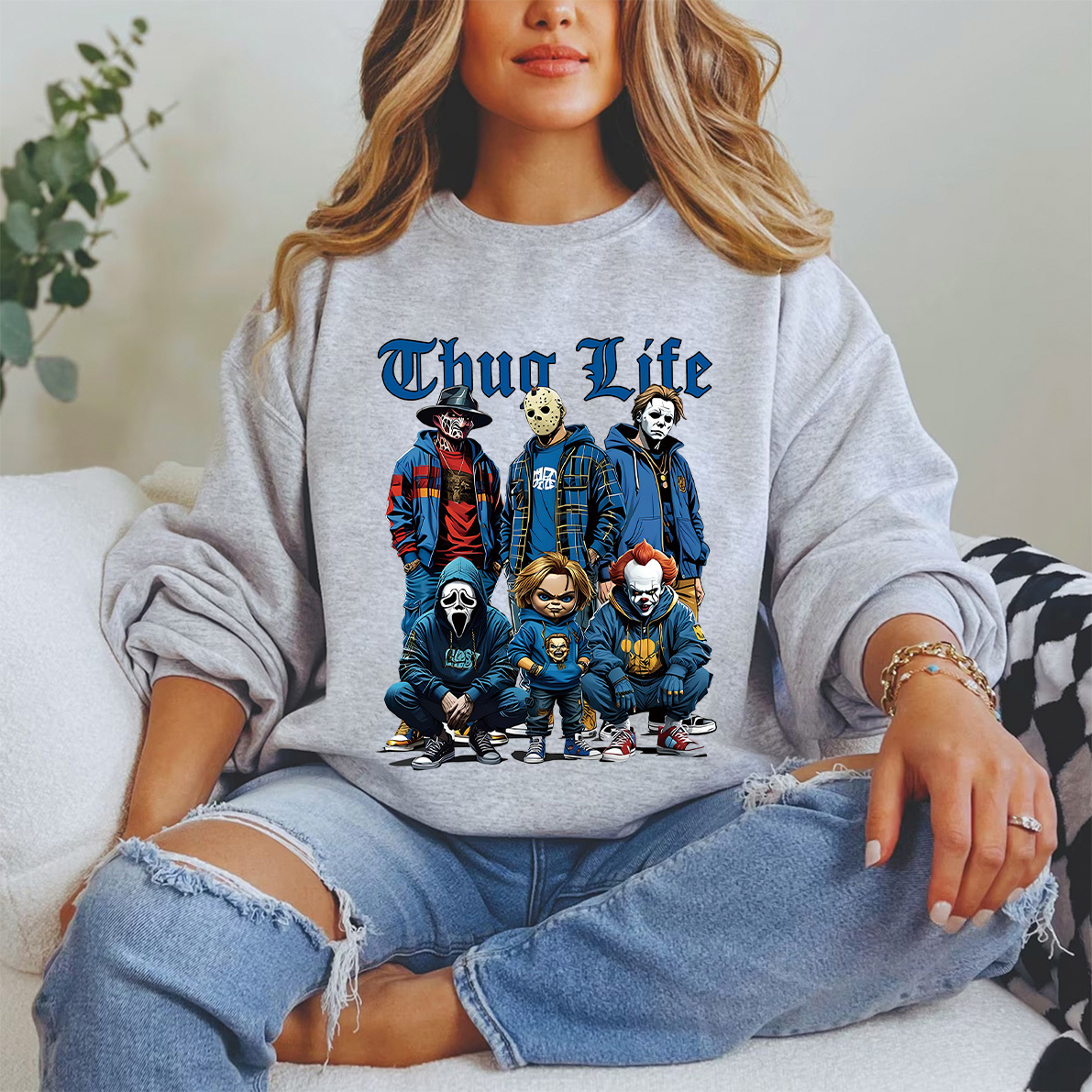 Thug Life Horror Movie Shirt