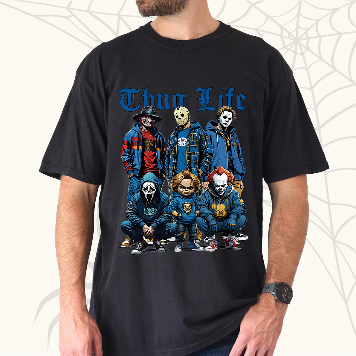 Thug Life Horror Movie Shirt
