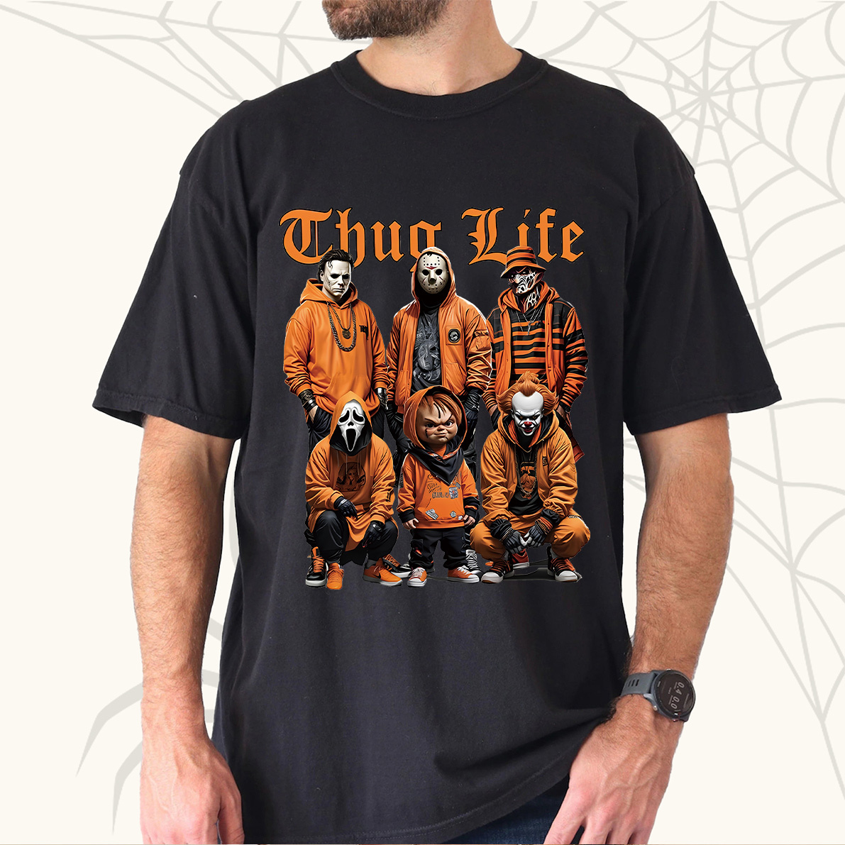 Halloween Thug Life Horror Movie Shirt