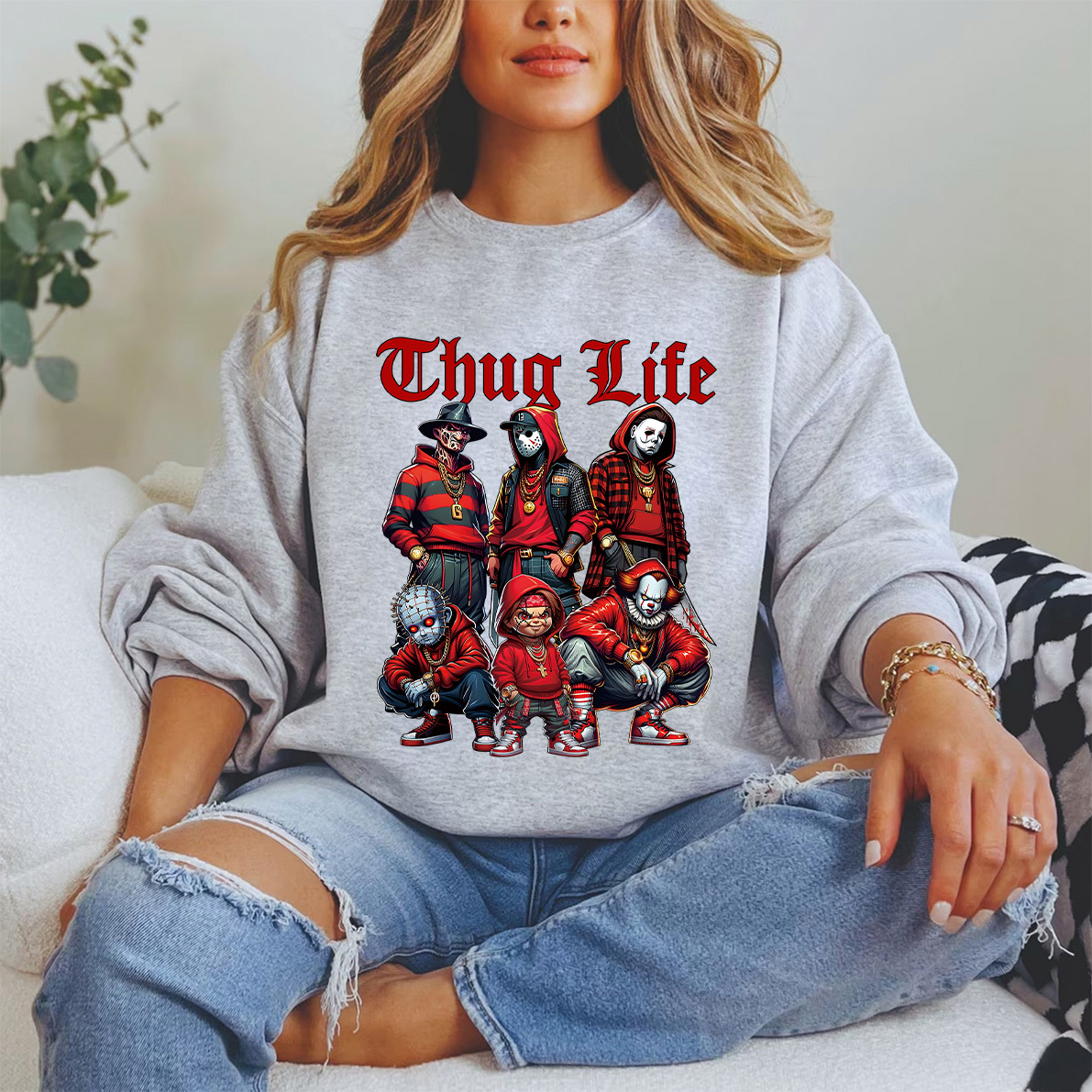 Halloween Thug Life Shirt