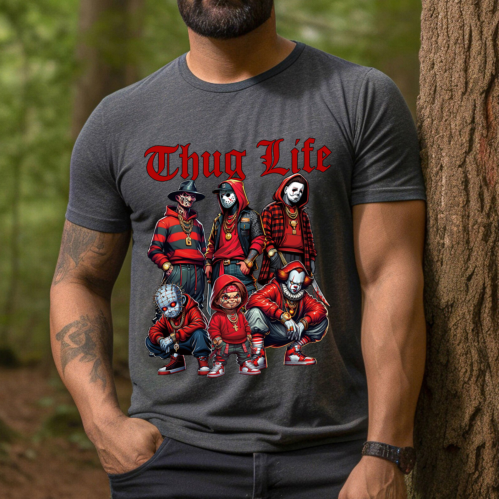 Halloween Thug Life Shirt