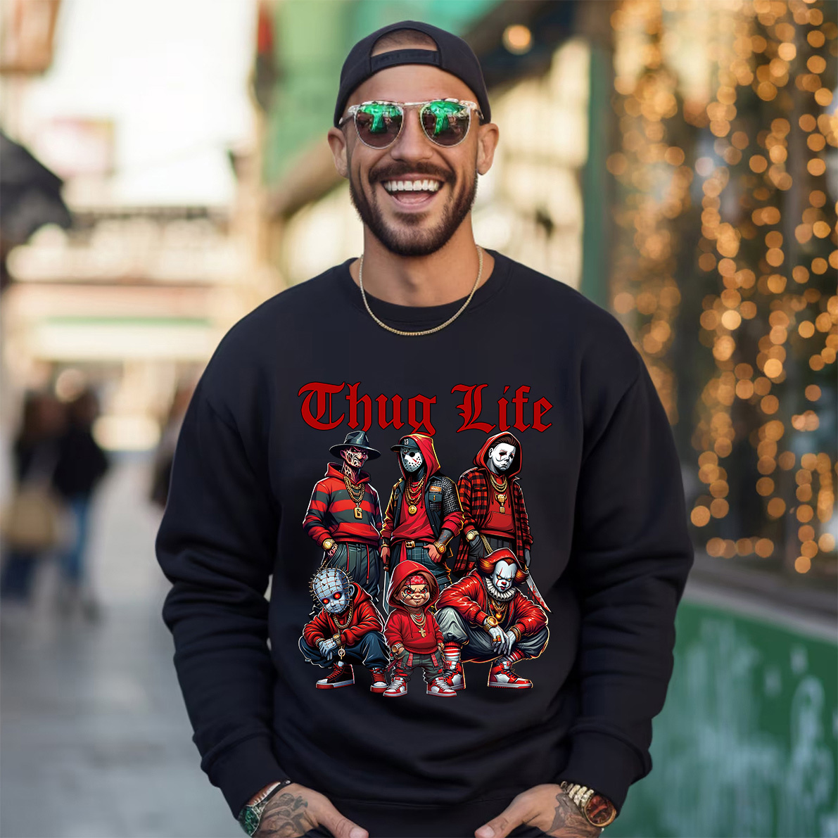 Halloween Thug Life Shirt