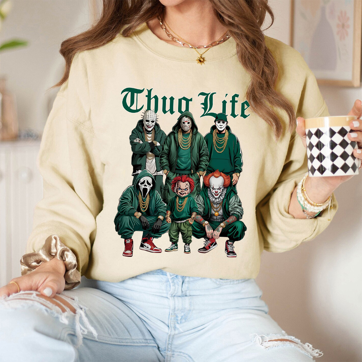 Horror Movie Green Halloween Shirt