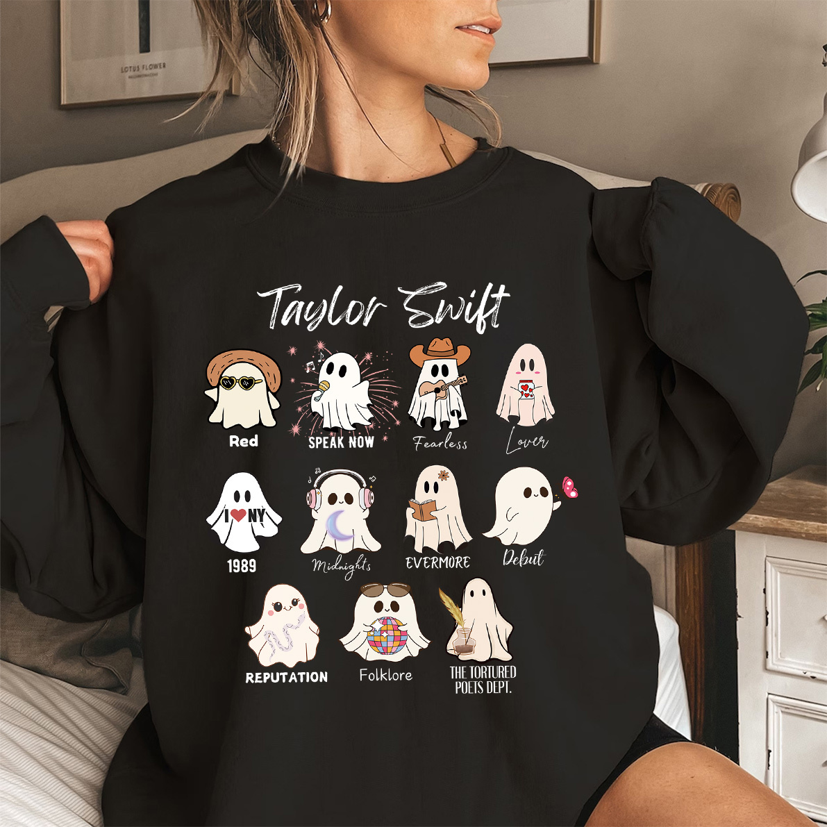 Halloween Ghost Song Sweatshirt