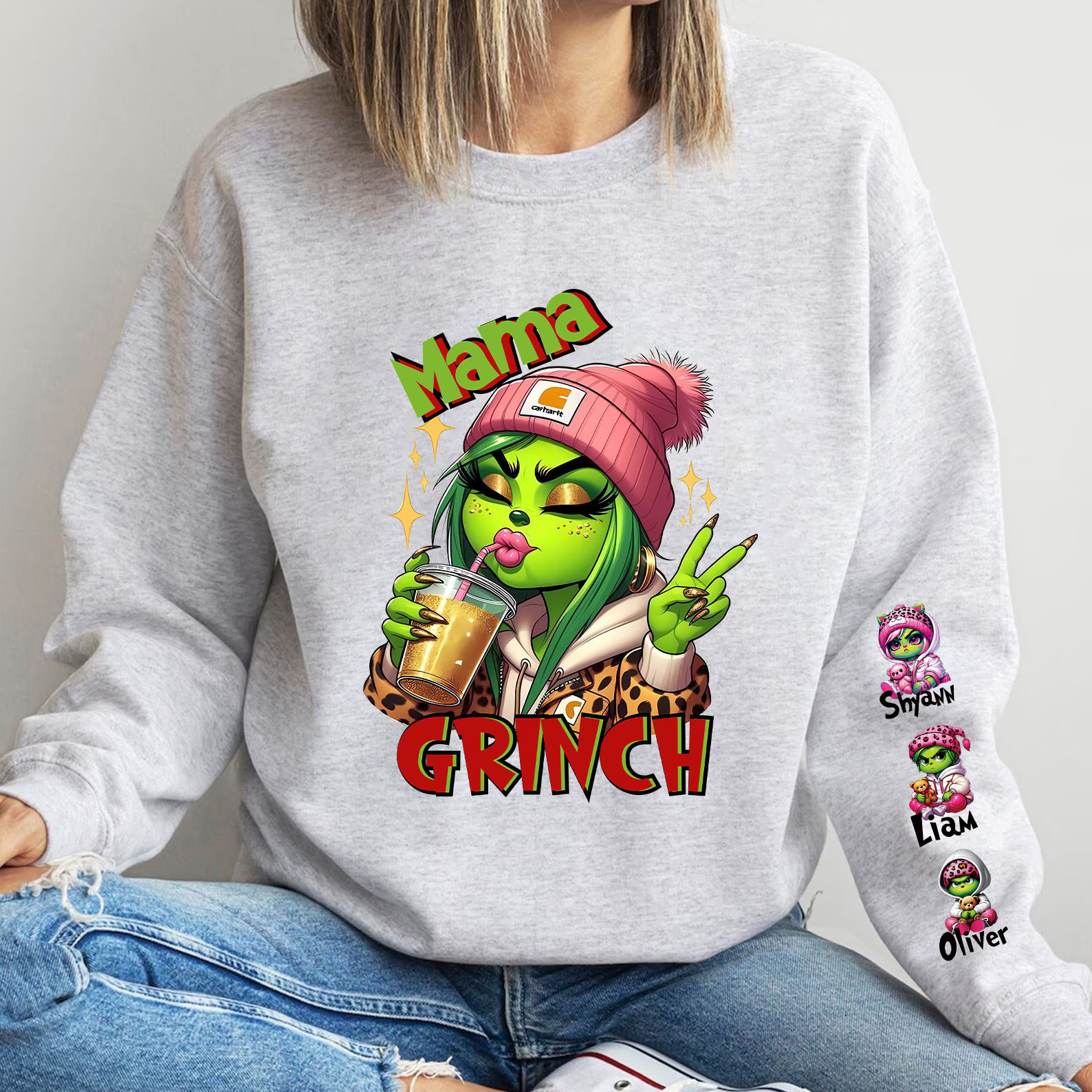 Custom Christmas Movie Characters Mama T-Shirt/Sweatshirt/Hoodie