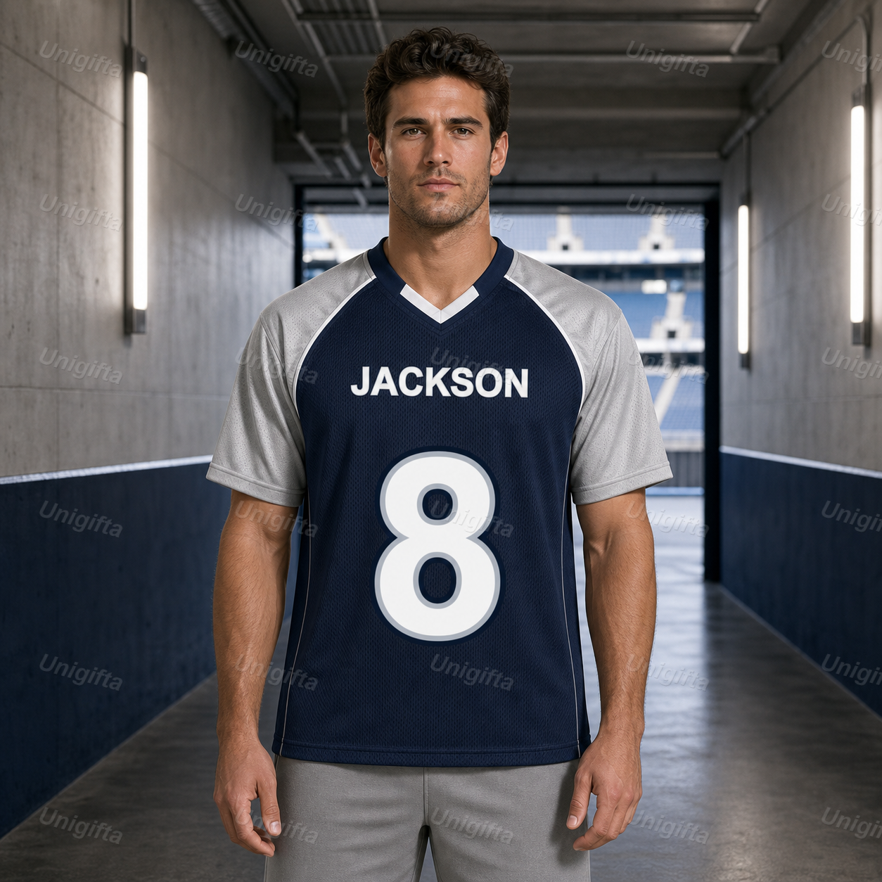 Custom Personalized NFL Team Logo Jersey – Your Name, Your Number, Your Team