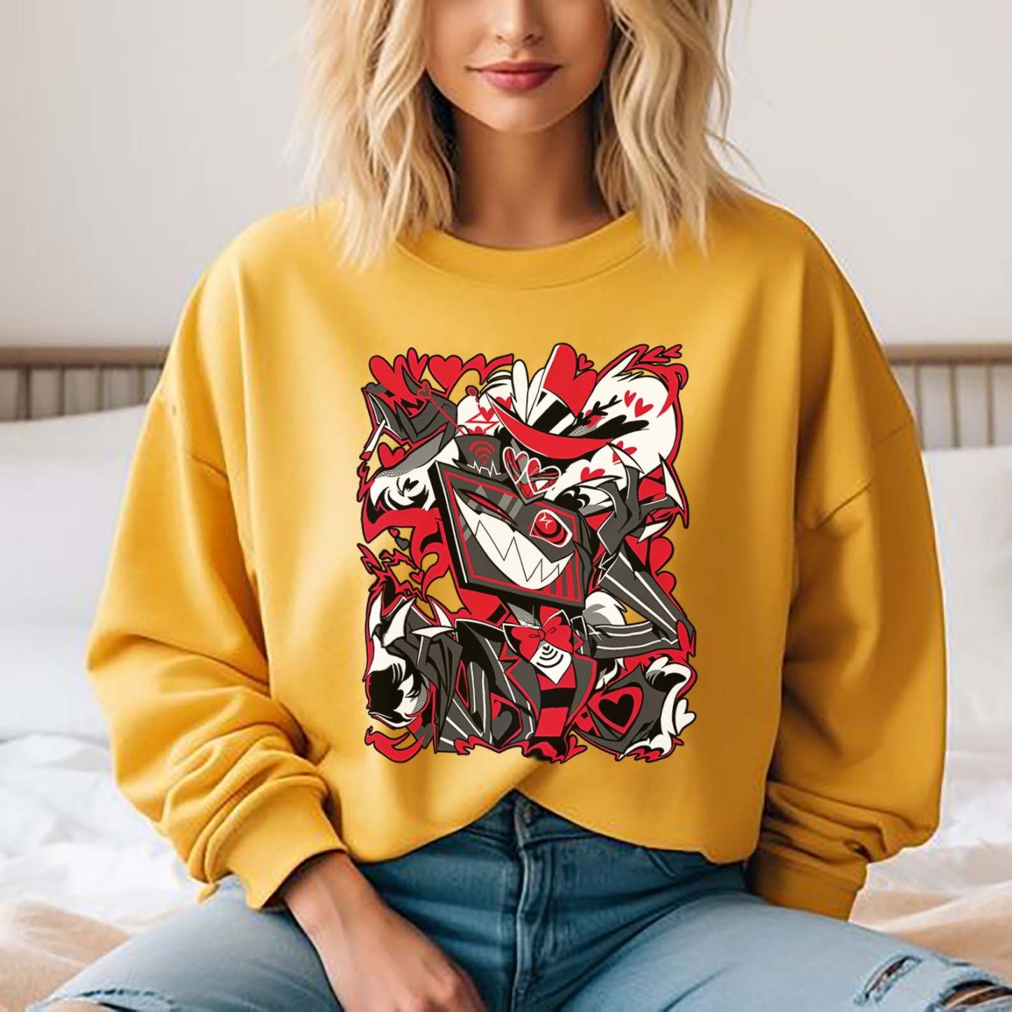 Hazbin Hotel Helluva Boss Sweatshirt Tshirt Hoodie �?