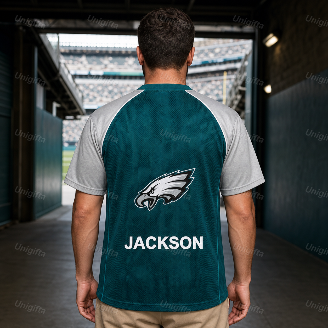 Custom Personalized NFL Team Logo Jersey – Your Name, Your Number, Your Team