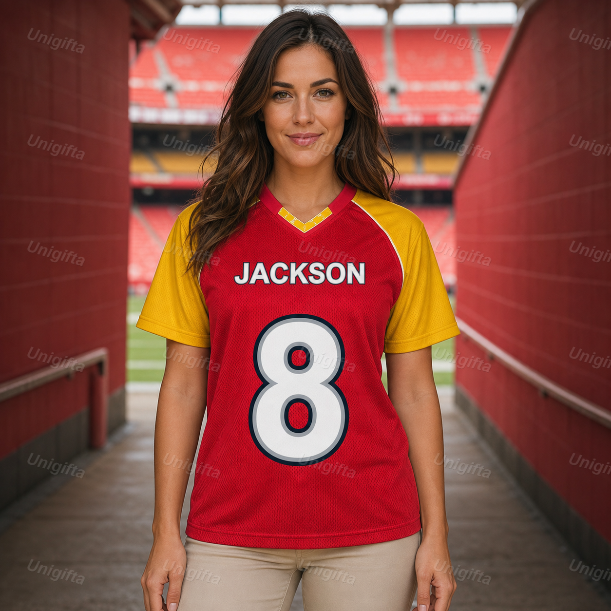 Custom Personalized NFL Team Logo Jersey – Your Name, Your Number, Your Team