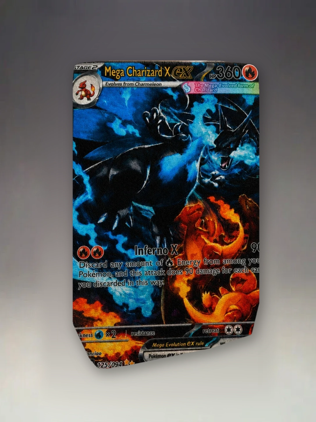 Pokemon Character Rug - Mega Charizard X