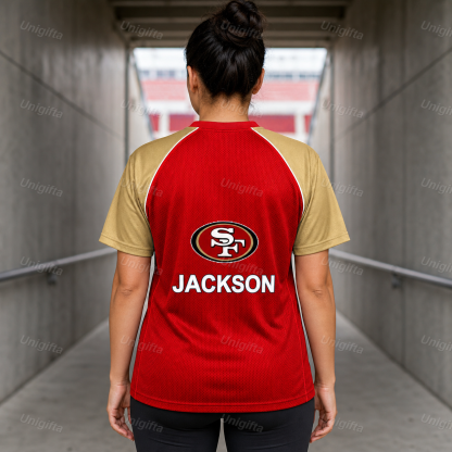 Custom Personalized NFL Team Logo Jersey – Your Name, Your Number, Your Team