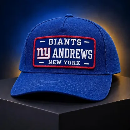 Personalized New York Giants Embroidered Football Cap
