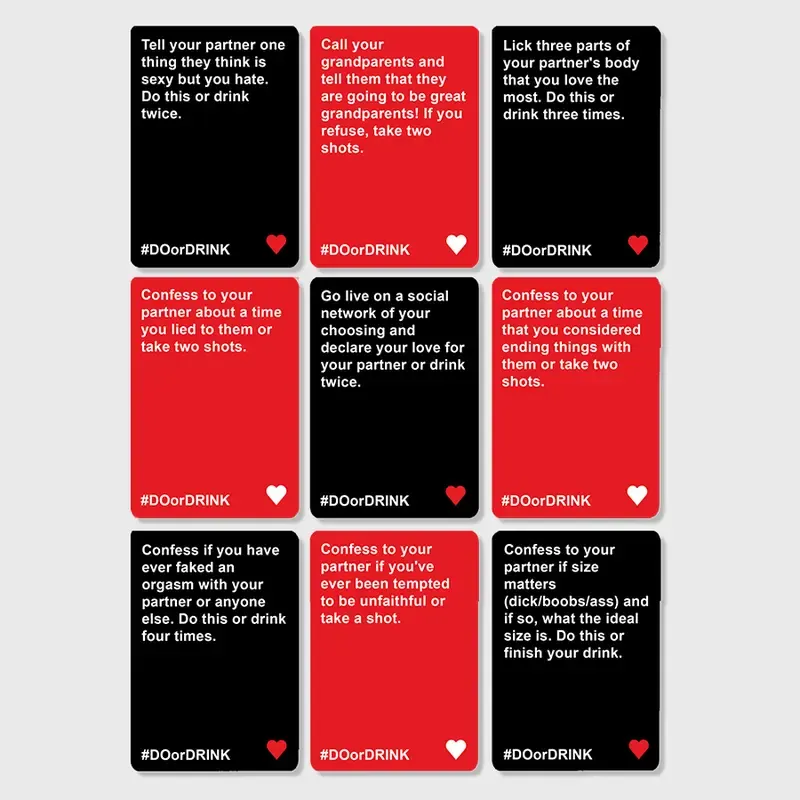 Date Night by Do Or Drink: Party Card Game for couples