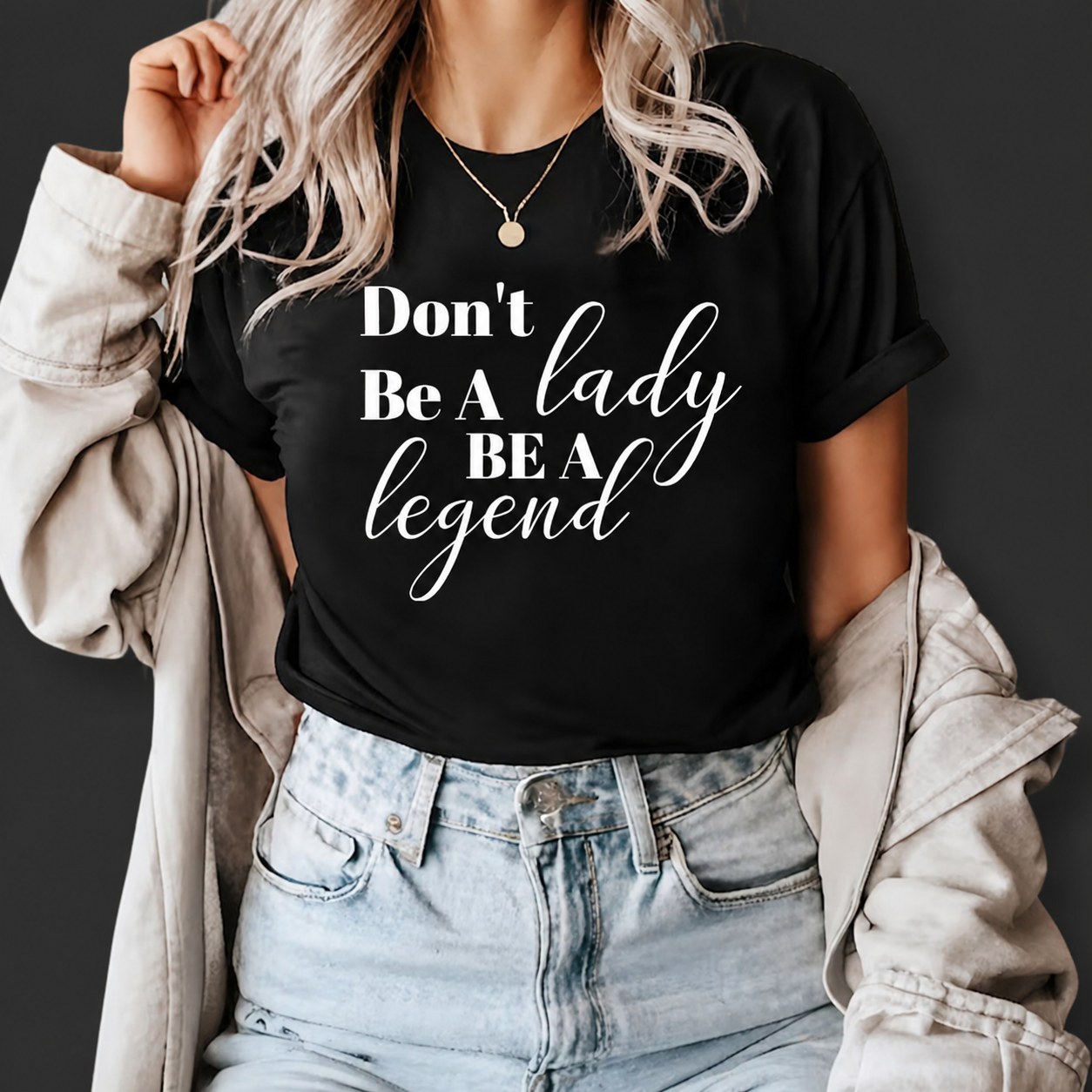 Legendary Vibes: Vintage  Comfort Colors T-Shirt