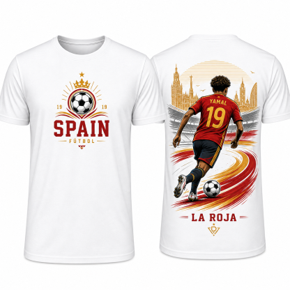2026 World Cup Football Legends Graphic Tee | Fan Series
