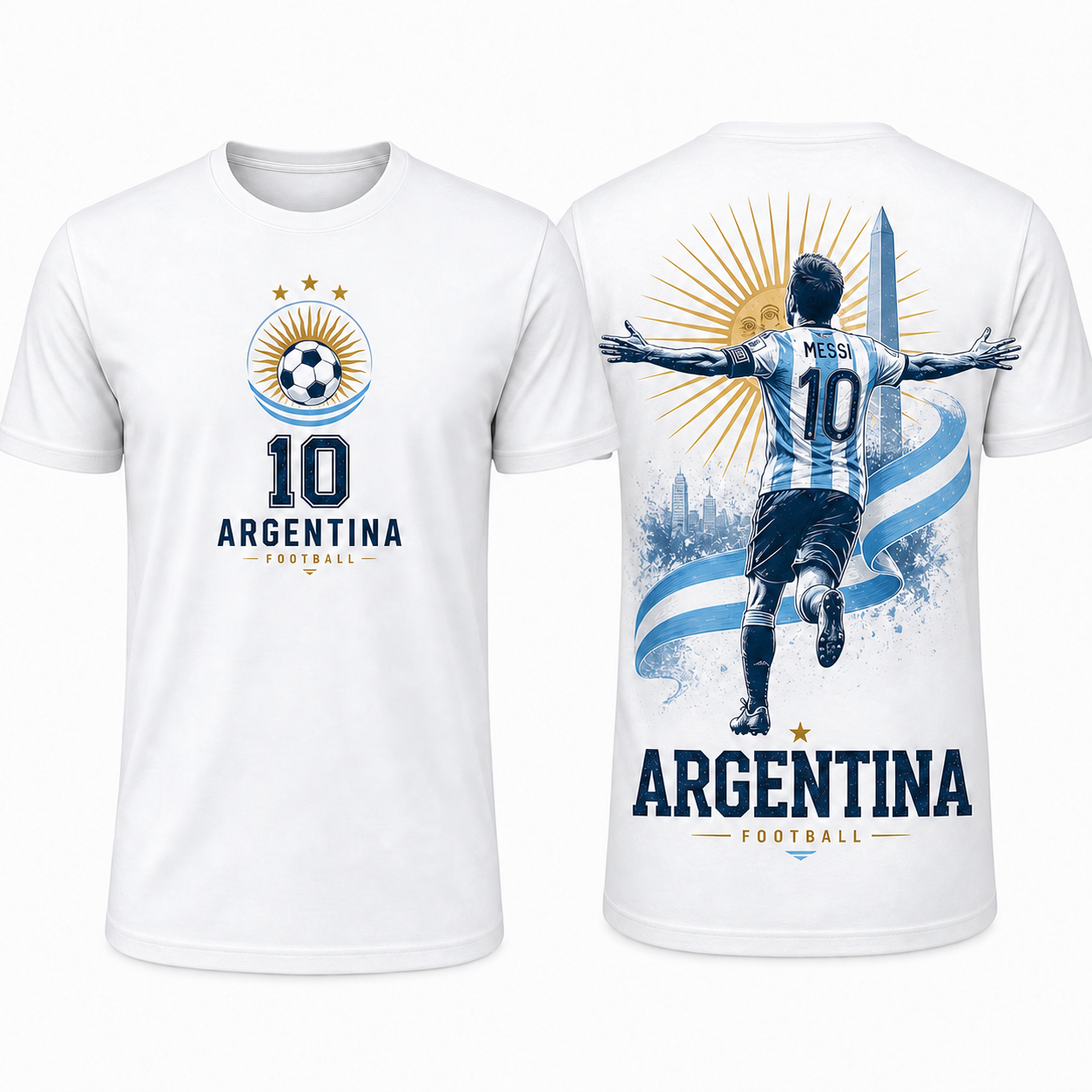 2026 World Cup Football Legends Graphic Tee | Fan Series