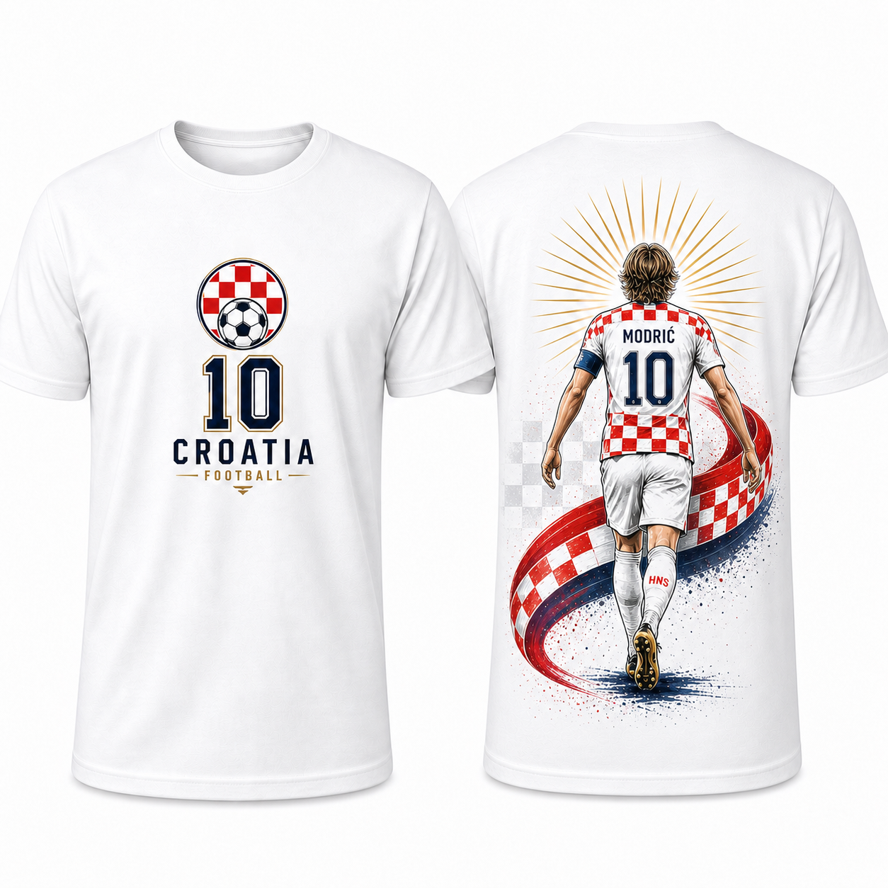 2026 World Cup Football Legends Graphic Tee | Fan Series