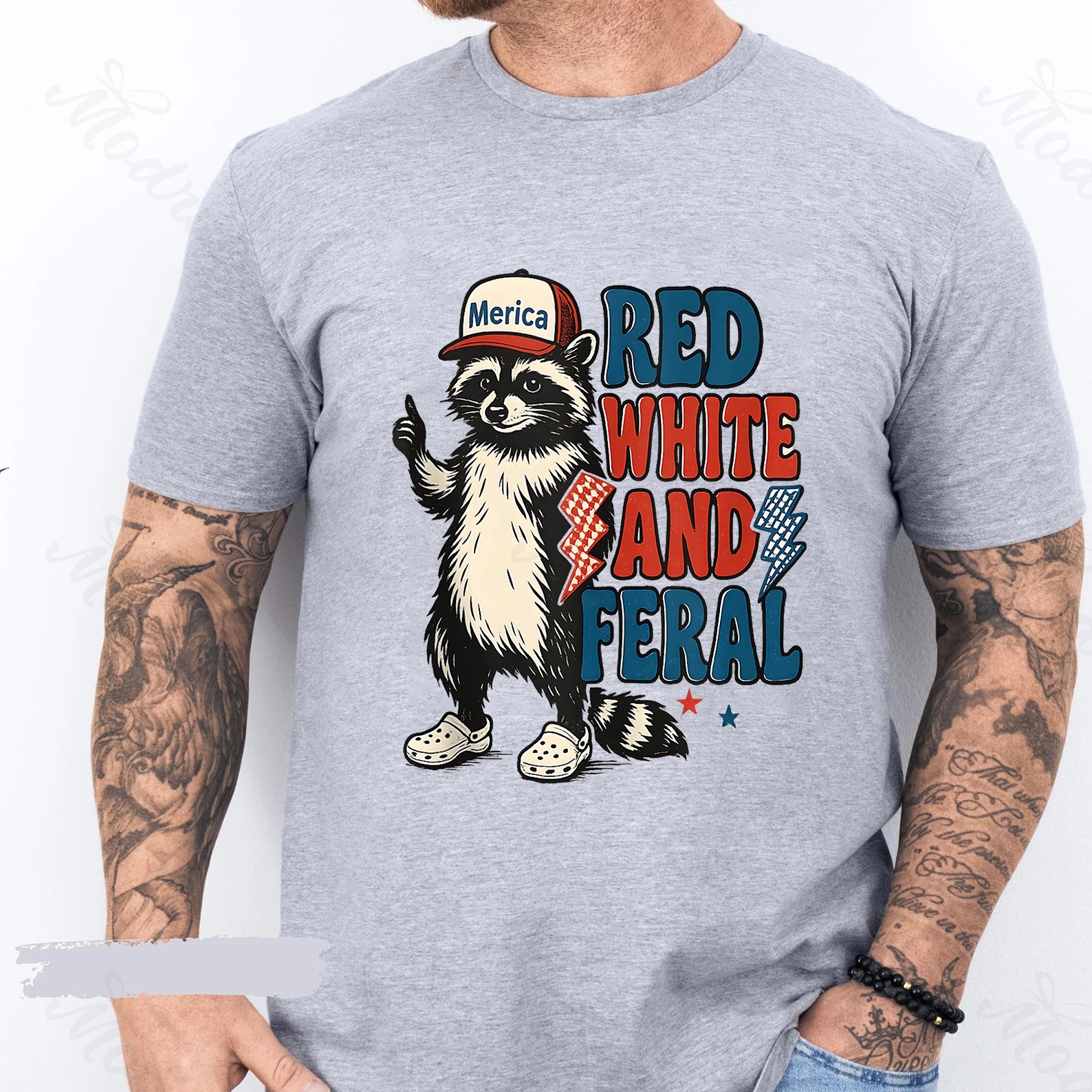 Raccoon Shirt 4th Of July Tee