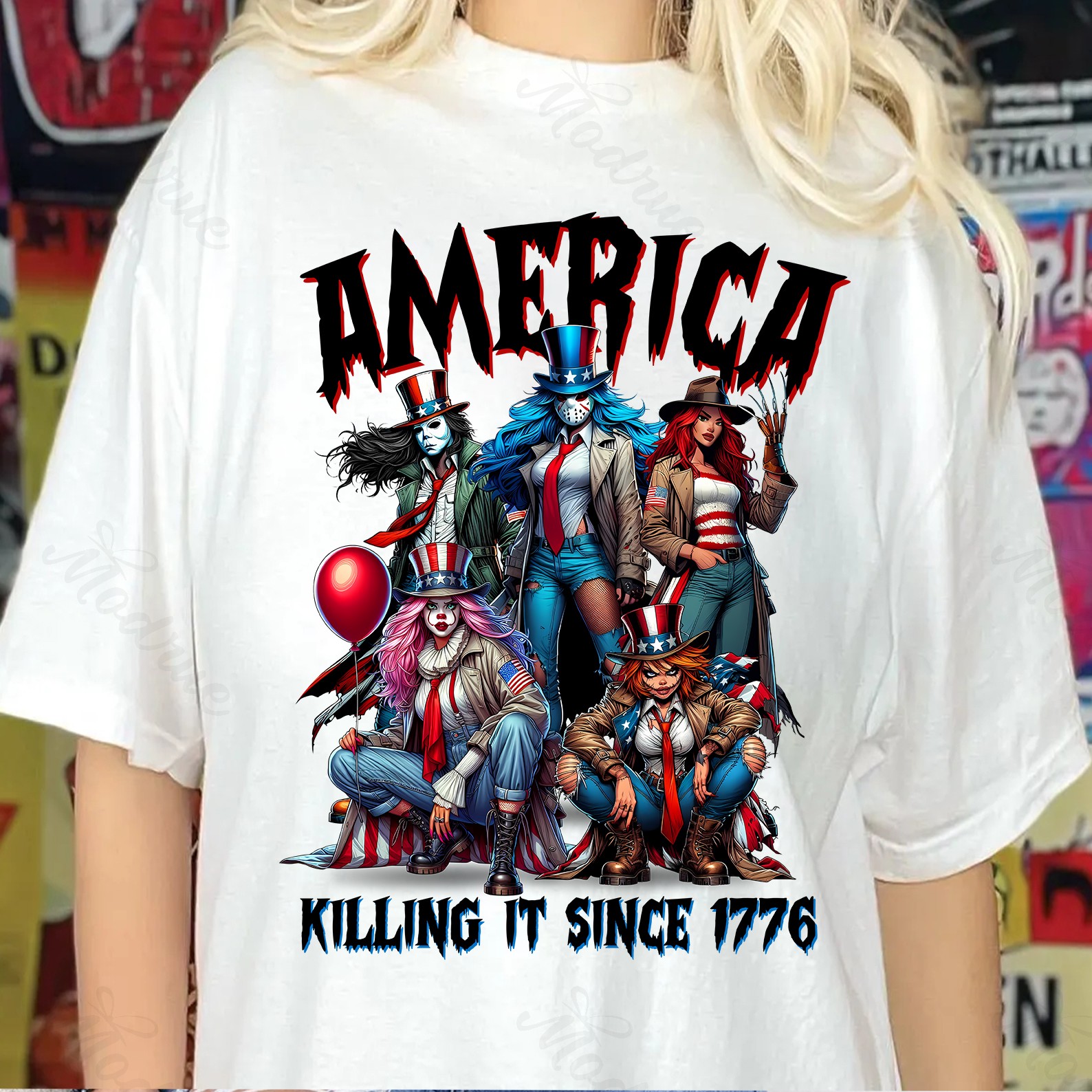 Horror Movie Shirt Independence Day Tee