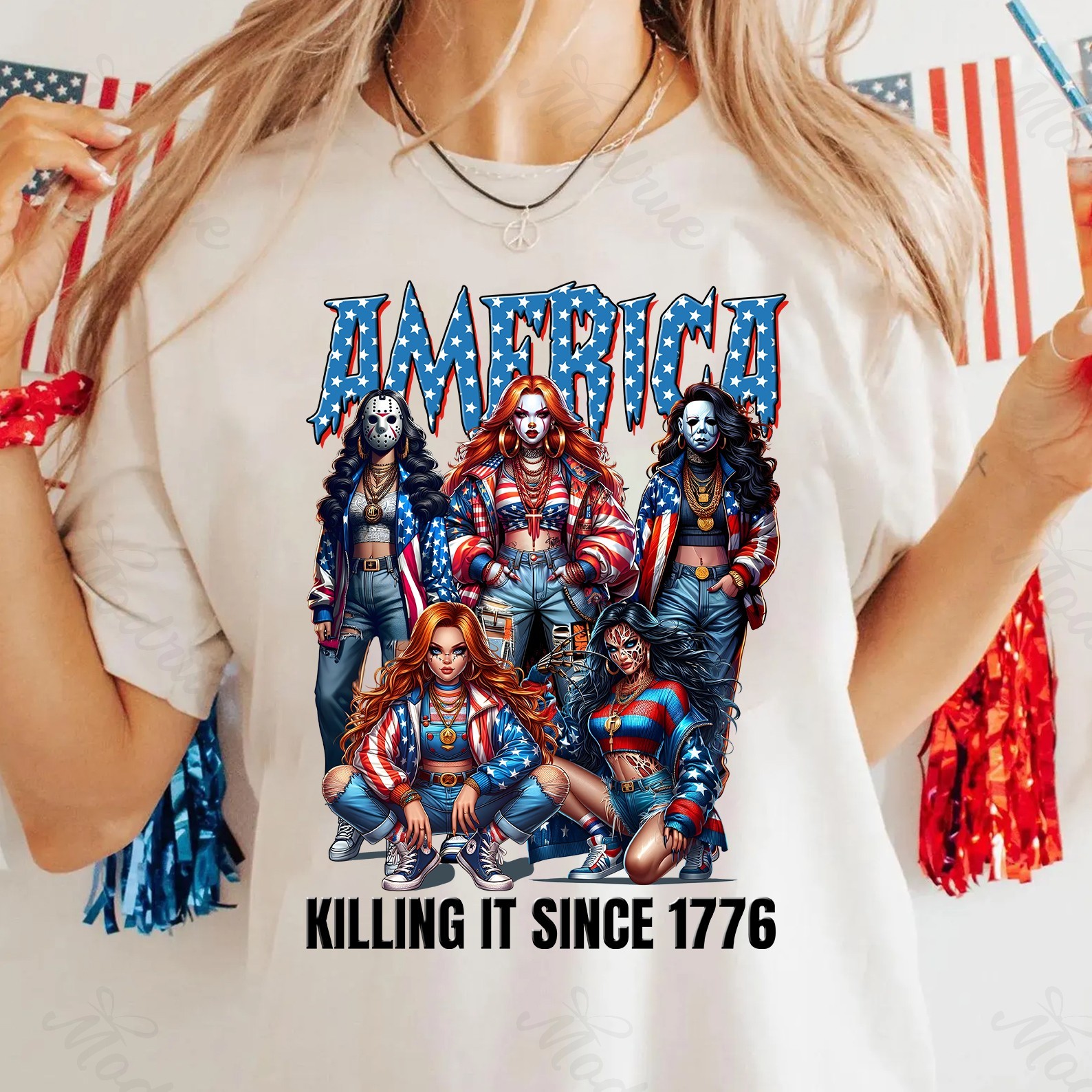 4th of July America Sweatshirt