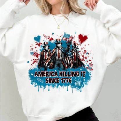 Independence Day America Killing It Since 1776 Shirt