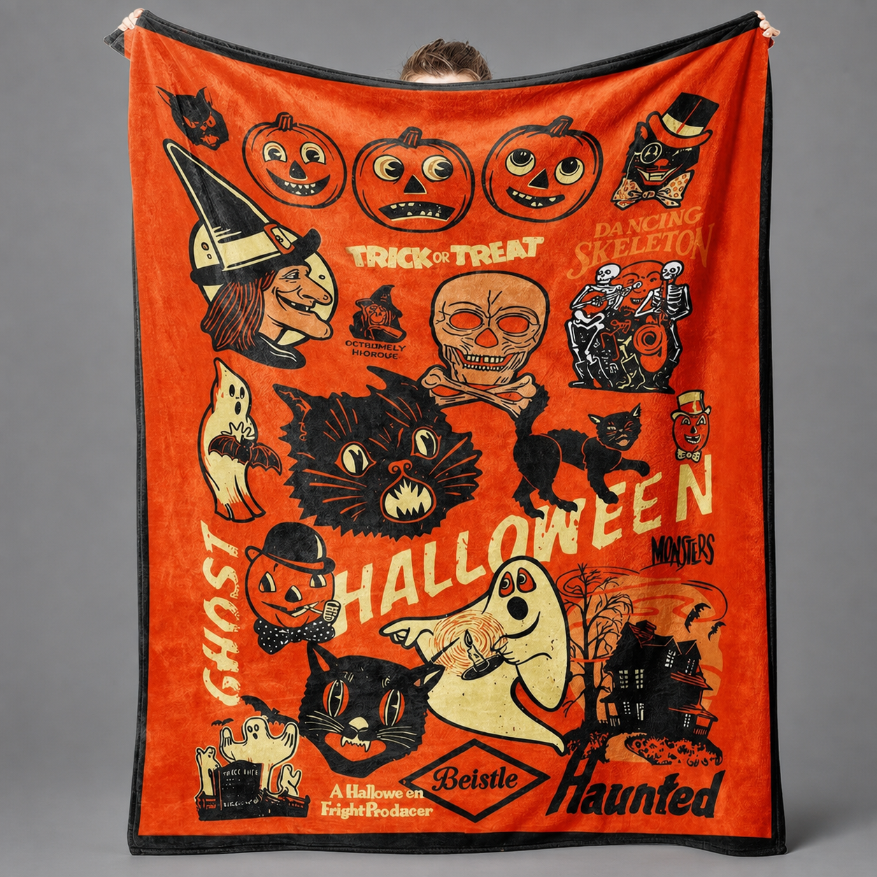 Halloween Flannel Blanket