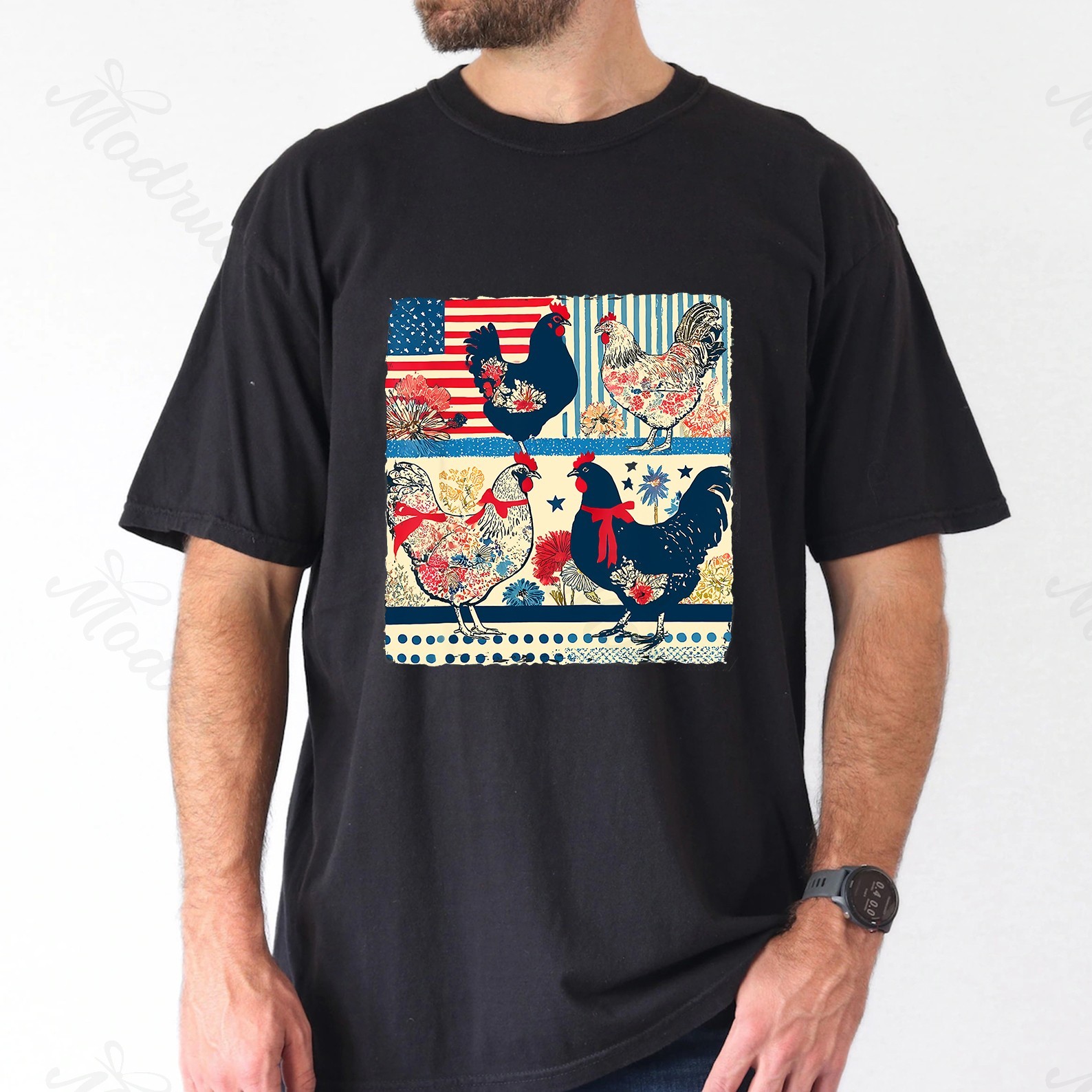 4th Of July Chicken Shirt