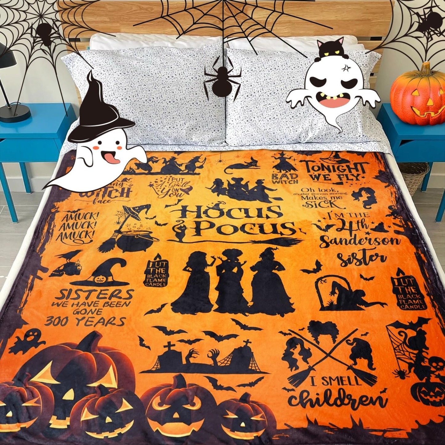 “Hocus Pocus” Halloween Movie Magic Blanket